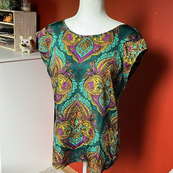 The Limited Multi colored blouse size medium - Picture 2 of 5